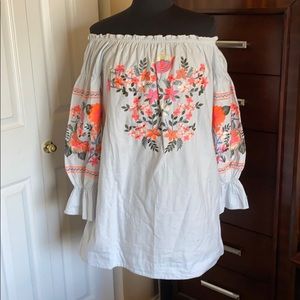 Free People Fleur de Jour Mini Dress